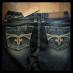 Rock revival bootcut jeans
